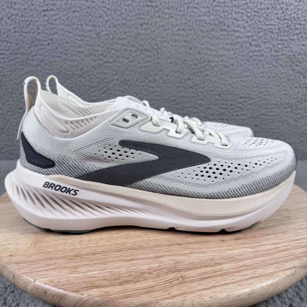 Brooks Glycerin 23 Mens Size 9.5. D Gray Coconut Road Running Shoes 1104761D176